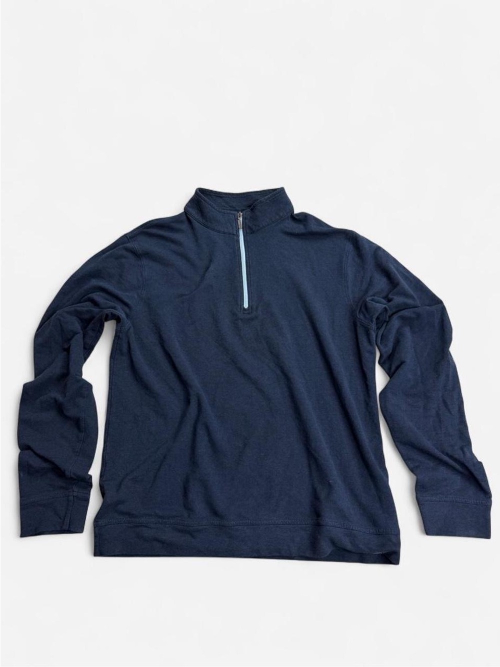 tasc Performance Carrollton Bamboo Quarter Zip Navy Blue M Gorpcore